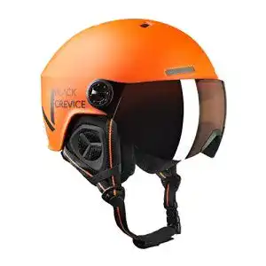 Black crevice skihelm black crevice skihelm soelden mit visier