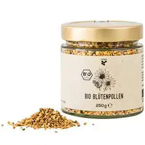 Bluetenpollen beegut bio 250g mild suesse bienenpollen 100 bio