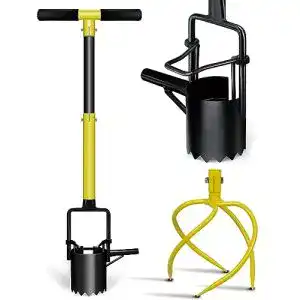 Blumenzwiebelpflanzer gardtech 2 in 1 gartenkralle mit stiel