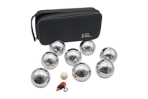 Boule GICO s Set Petanque Boccia Spiel Kinder Erwachsene- 8er Set