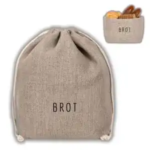 Brotbeutel slowroom 30 x 34 cm und brotkorb 2 in 1 brotkorb stoff