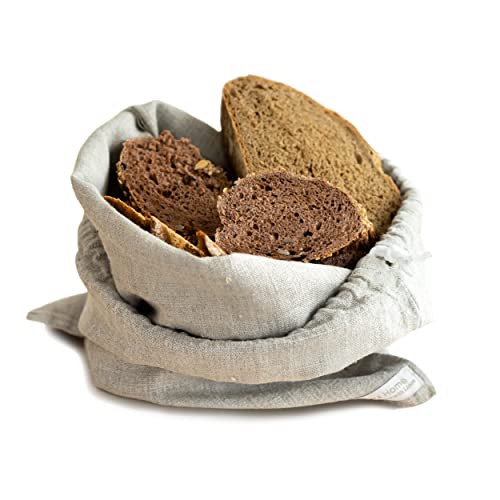 Brotbeutel Varvara Home aus Leinen Brotaufbewahrung | Leinenbeutel