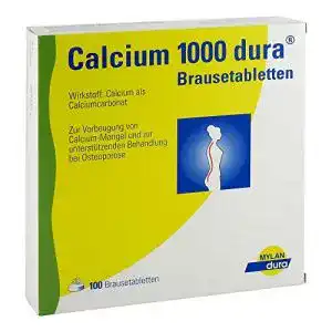Calcium brausetablette calcium 1000 dura brausetabl 100 st