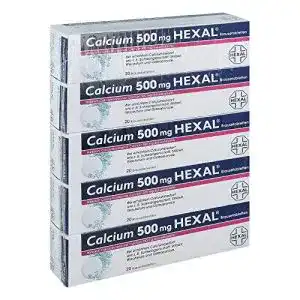 Calcium brausetablette hexal calcium 500 brausetabletten 100 st