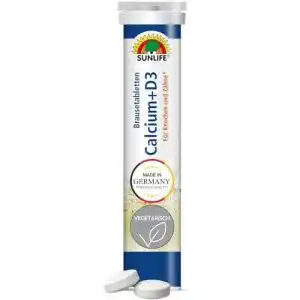Calcium brausetablette sunlife calciumd3 brausetabletten