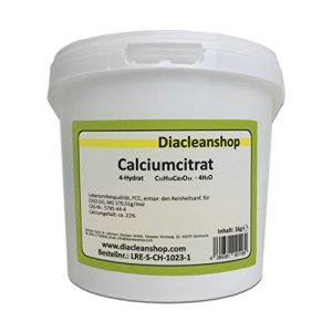 Calcium-Pulver DIACLEANSHOP Calciumcitrat Pulver 1kg