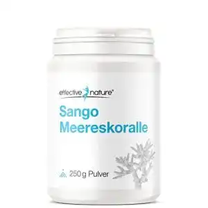 Calcium pulver effective nature sango meereskoralle pulver 250 g