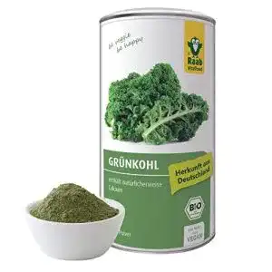 Calcium pulver raab vitalfood bio gruenkohl pulver