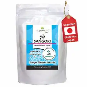 Calcium pulver superkost sango meereskoralle pulver calcium