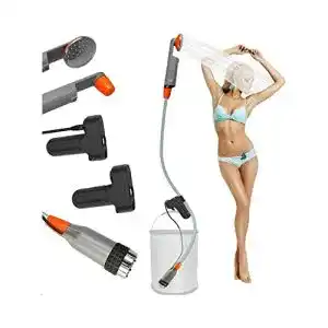Campingdusche mit pumpe zooma camping dusche outdoor