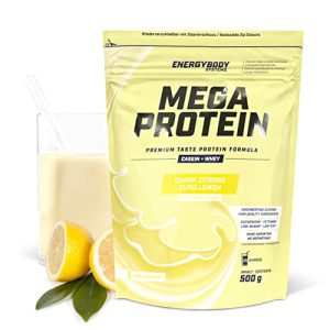 Casein Energybody Mega Protein “Quark-Zitrone” 500 g