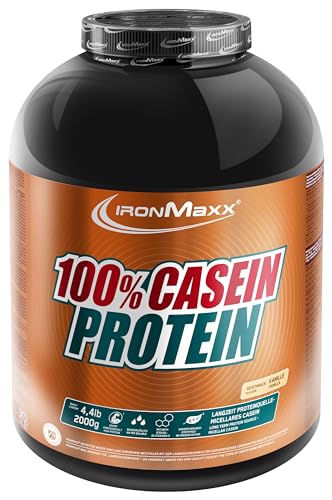 Casein IronMaxx 100% Proteinpulver, Vanille 2kg Dose