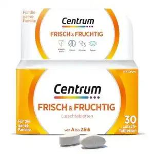 Centrum vitamine centrum frisch fruchtig 30 st die leckeren