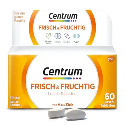 Centrum Vitamine Frisch & Fruchtig, 60 Tabletten