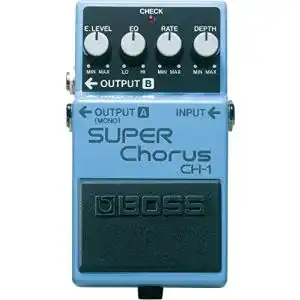 Chorus pedal boss ch 1 super chorus