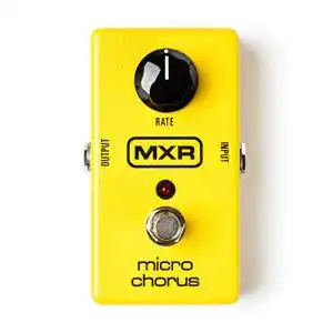 Chorus pedal mxr jim dunlop micro chorus pedal