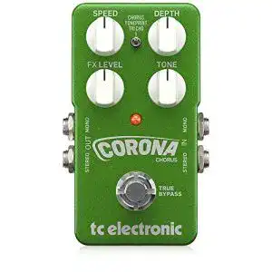 Chorus pedal t c electronic tc electronic corona chorus