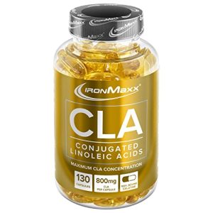 CLA-Kapseln IronMaxx CLA Linolsäure (ungesättigte Fettsäure) - cla kapseln ironmaxx cla linolsaeure ungesaettigte fettsaeure