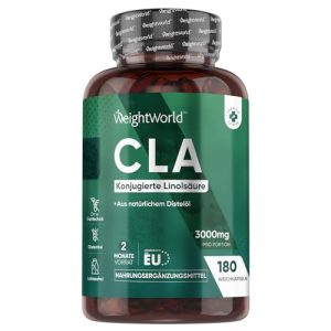 CLA-Kapseln WeightWorld CLA Kapseln, 3000 mg CLA