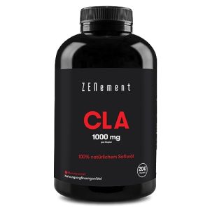 CLA-Kapseln Zenement CLA Kapseln, 1000 mg CLA, 200 Softgels