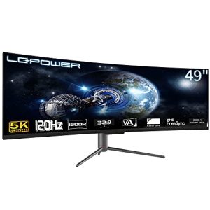Curved-Monitor 49 Zoll LC-POWER LC-M49-DQHD-120-C-Q - curved monitor 49 zoll lc power lc m49 dqhd 120 c q