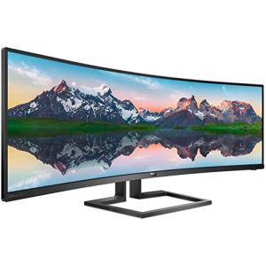 Curved-Monitor 49 Zoll Philips Monitors, 498P9, 49 Zoll DQHD