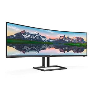 Curved-Monitor 49 Zoll Philips Monitors 498P9Z, 49 Zoll DQHD