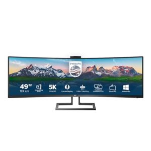 Curved-Monitor 49 Zoll Philips Monitors, 499P9H, 49 Zoll DQHD - curved monitor 49 zoll philips monitors 499p9h 49 zoll dqhd