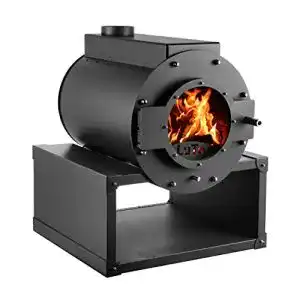 Dauerbrandofen kanuk warmluftofen luto xv werkstattofen
