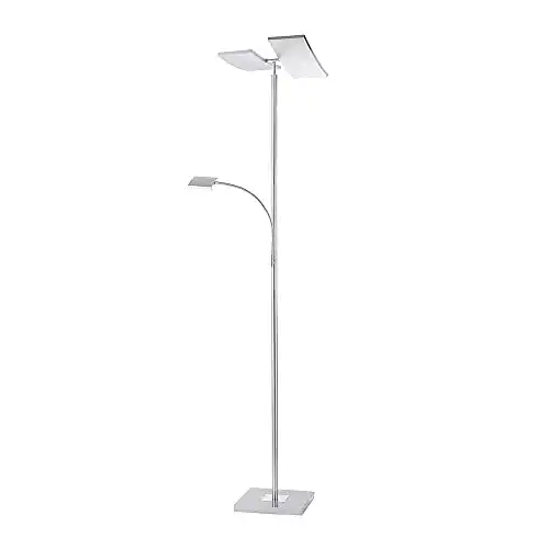 Deckenfluter mit dimmbarer LED Stehlampe von LeuchtenDirekt