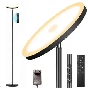 Deckenfluter yikuneng led 3200lm 36w super hell dimmbar