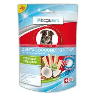 Dental sticks fuer hunde bogadent dental coconut sticks 50 g