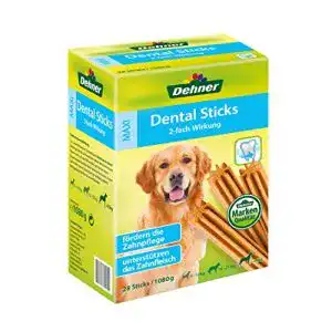 Dental sticks fuer hunde dehner hundesnack zahnpflege