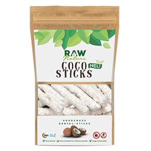 Dental-Sticks für Hunde RAW Nature Kokos-Sticks Hundesnack - dental sticks fuer hunde raw nature kokos sticks hundesnack