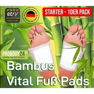 Detox fusspflaster probody24 bambus vital fusspflaster
