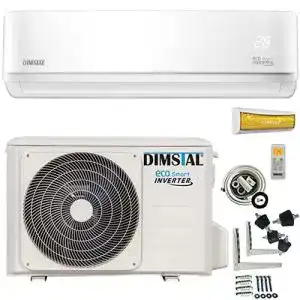 Dimstal klimaanlage dimstal eco smart inverter wifi wlan