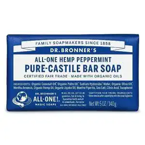Dr bronners seife dr bronners bar peppermint 140 g