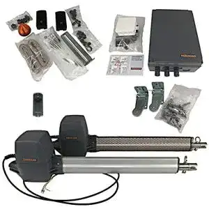 Drehtorantrieb 2 fluegelig hoermann komplettset fuer drehtore