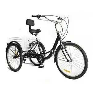 Dreirad fuer erwachsene kolhgnse 24 zoll fahrrad 3 rad dreirad