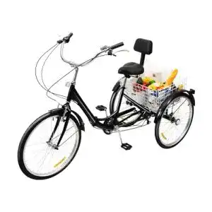Dreirad fuer erwachsene oukaning dreirad 24 zoll 7 gang