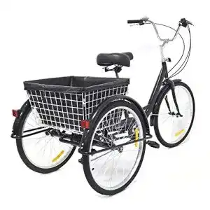 Dreirad fuer erwachsene tfcfl 3 rad fahrrad dreirad