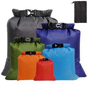 Dry-Bag Ninonly 6 Stück wasserdichte Aufbewahrungsbeutel - dry bag ninonly 6 stueck wasserdichte aufbewahrungsbeutel