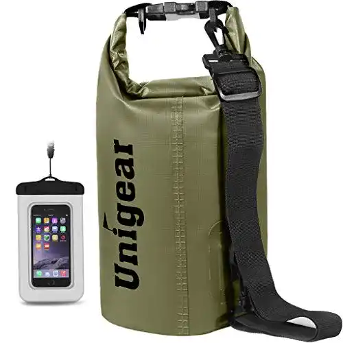 Unigear Dry Bag – Wasserdichte Tasche mit Handytasche für Outdoor-Aktivitäten