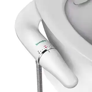 Dusch wc aufsatz samodra bidet aufsatz ultra slim
