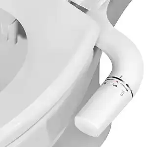 Dusch wc aufsatz vantency bidet einsatz fuer toilette ultra slim