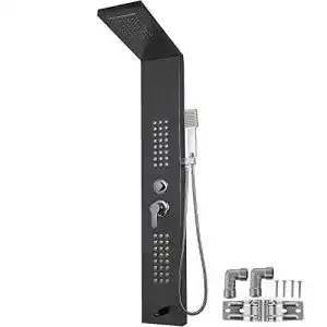 Duschpaneel happybuy 5 in 1 duschsaeule kopfbraus regenduschensaeule