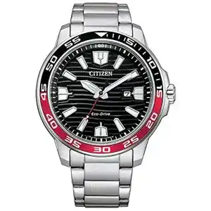 Eco drive uhren citizen herren analog quarz uhr edelstahl 1