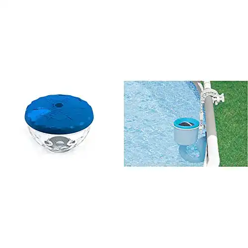 Einhängeskimmer Steinbach LED Unterwasserlichtshow für Intex Pools