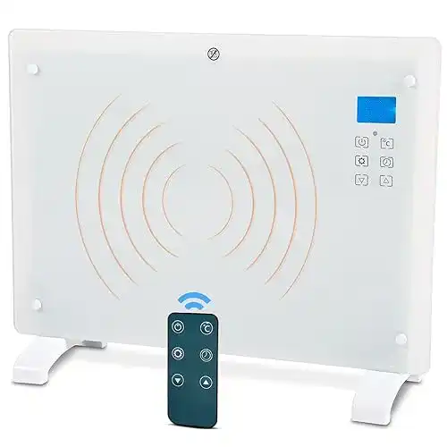 Elektroheizung mit Strahlungswärme und 1500 Watt Leistung