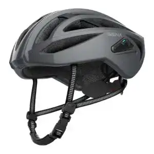 Fahrradhelm mit bluetooth sena r2 rennradhelm mattgrau